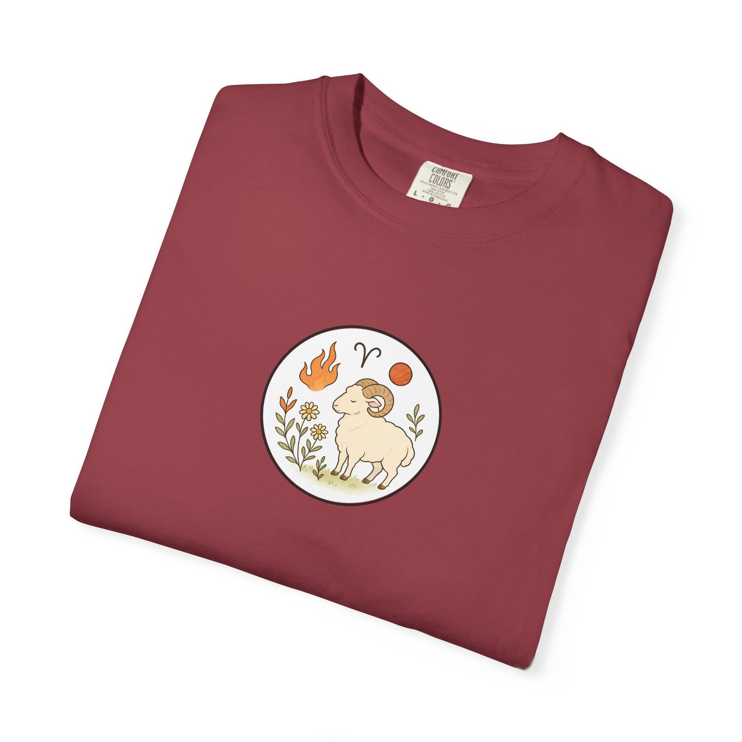 Aries Unisex Garment-Dyed T-shirt