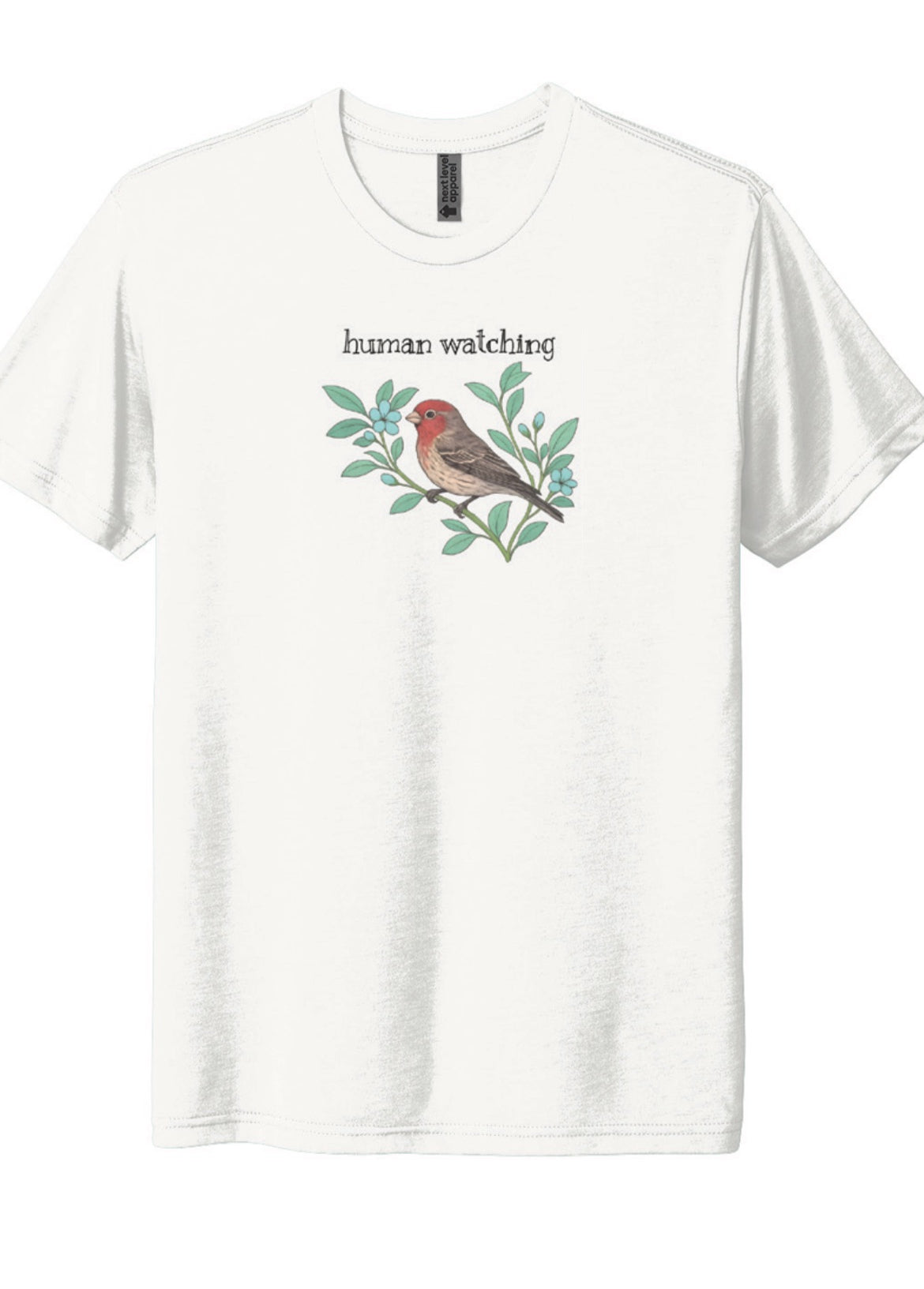 PRE-ORDER "human watching" Finch Tee