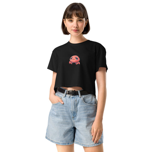 Women's crop top "crabbie Pattie"