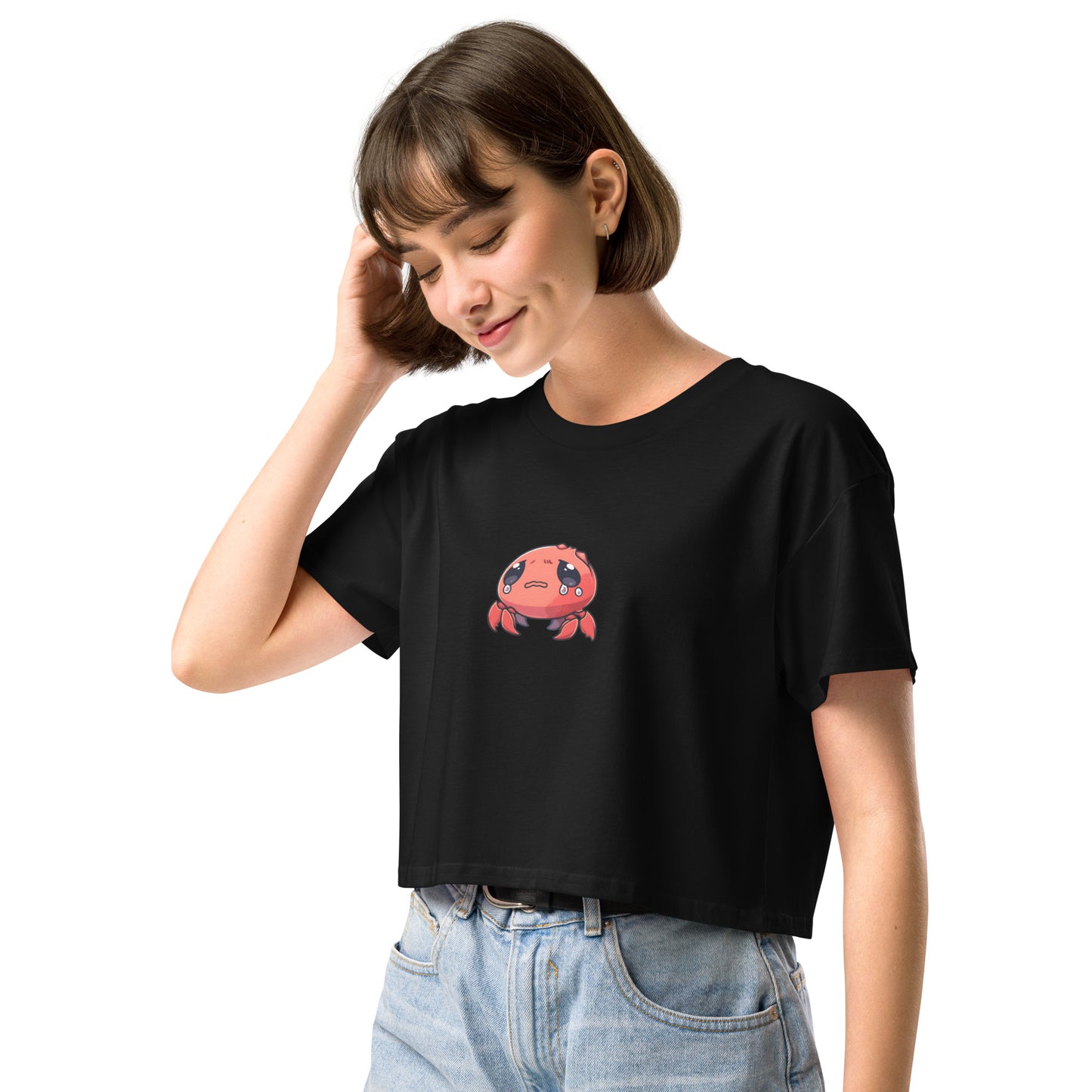 Women's crop top "crabbie Pattie"