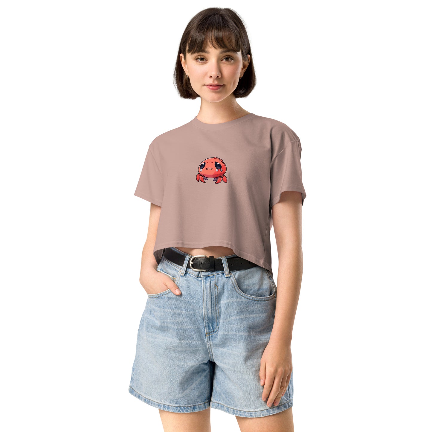 Women's crop top "crabbie Pattie"