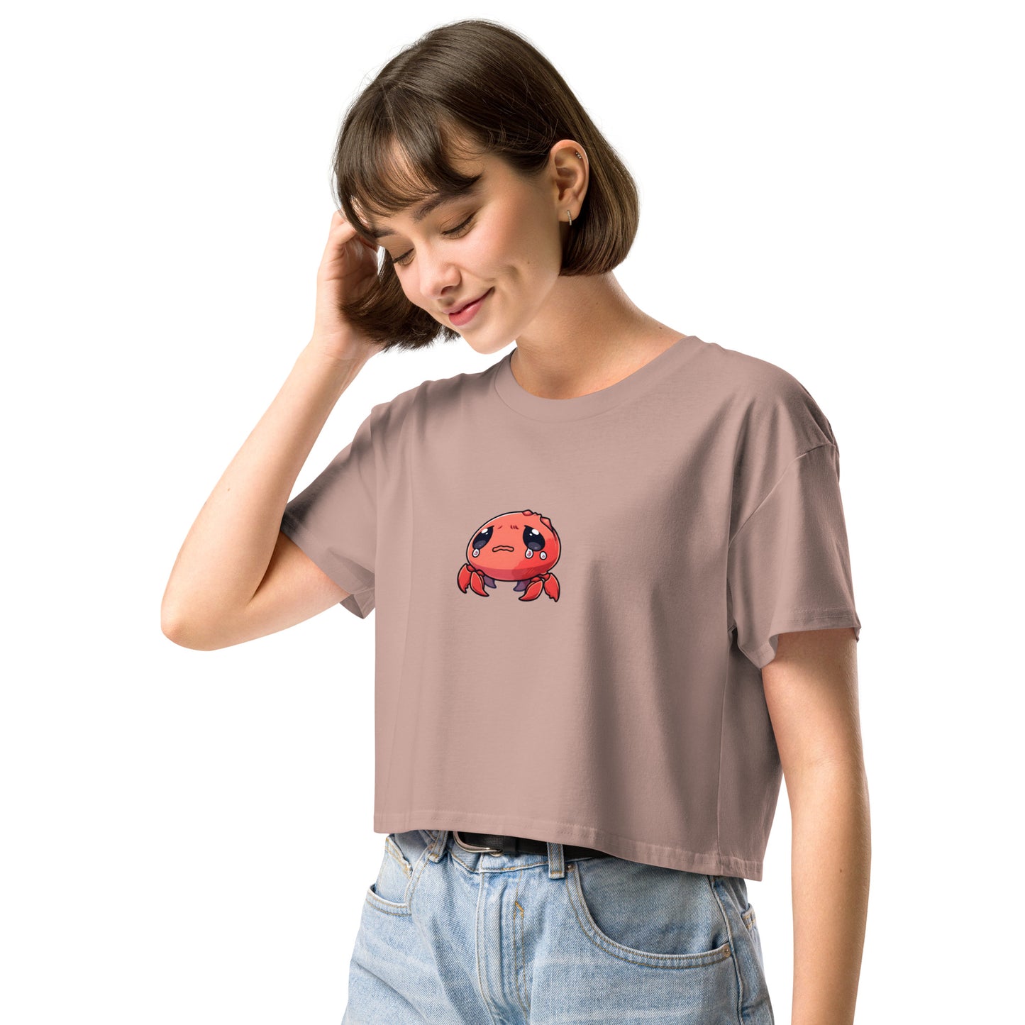 Women's crop top "crabbie Pattie"