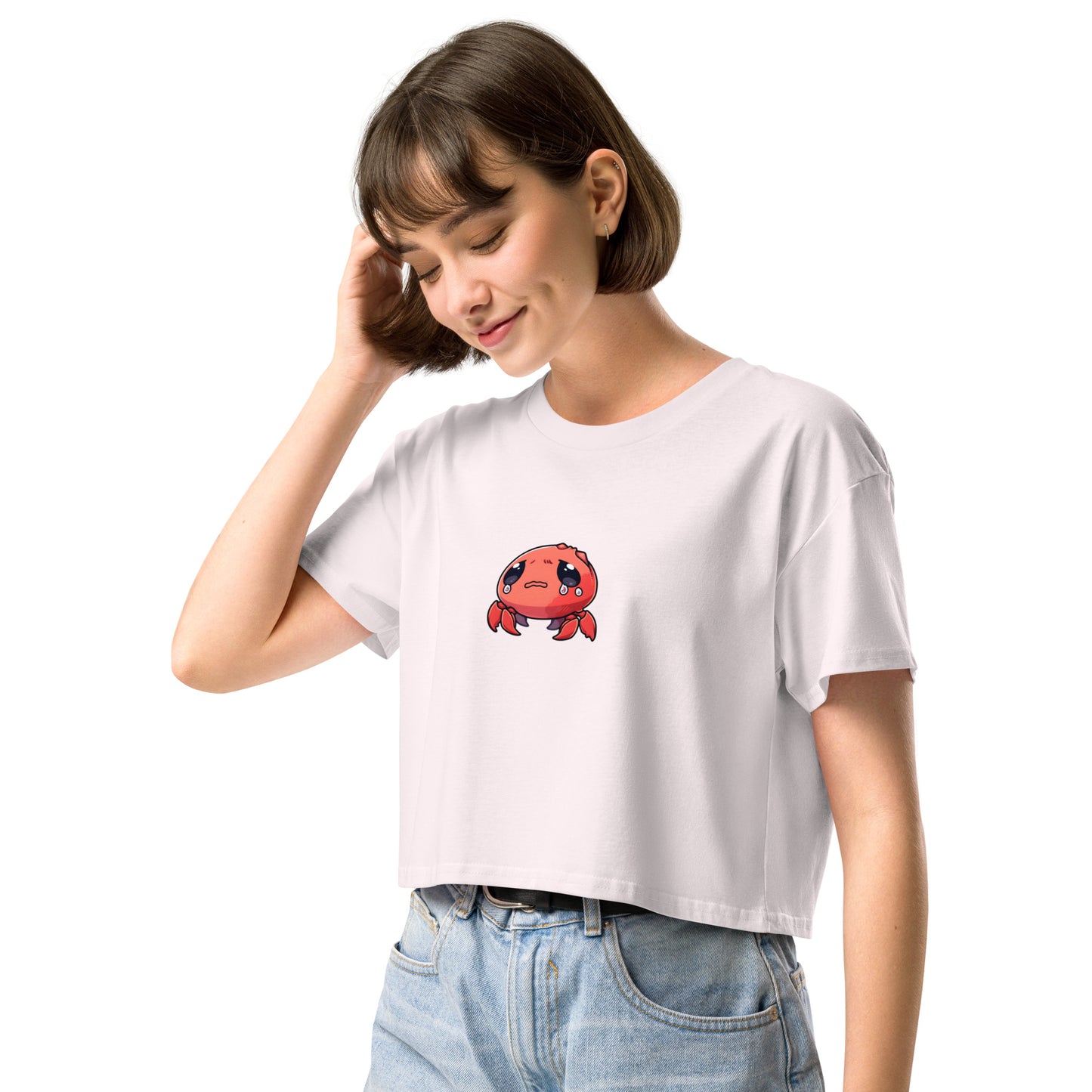 Women's crop top "crabbie Pattie"